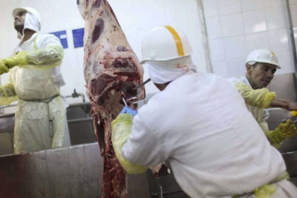 Exportação de carne do Brasil sobe 19,6% em 2013