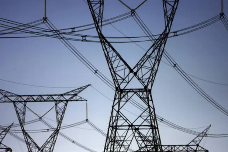 Cabos de transmissão de energia elétrica próximos a usina hidrelétrica de Itaipu, em Foz do Iguaçu (Dado Galdieri/Bloomberg)