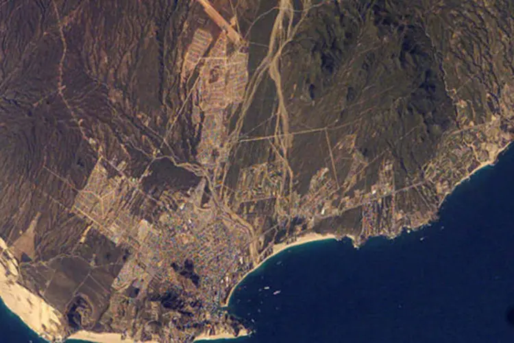 Vista aérea de  San José del Cabo, no México: epicentro do tremor foi localizado a 135 quilômetros a nordeste da costa (Wikimedia Commons)