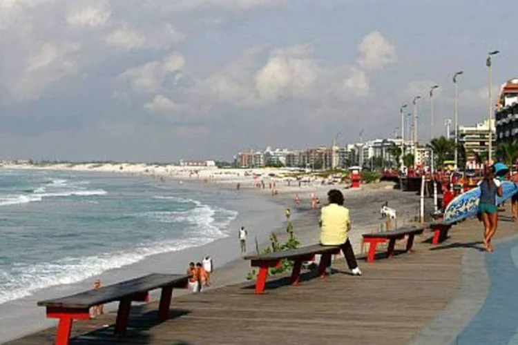 Praia em Cabo Frio (RJ): o shopping terá cerca de 26.000 metros quadrados de área bruta locável (Cabo Frio/Divulgação)