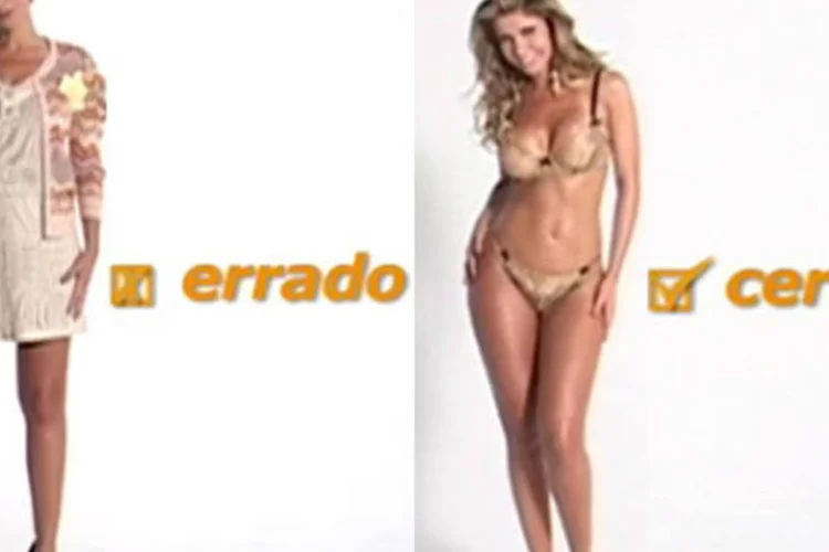 A ex-BBB Cacau, capa da próxima edição, estrela o teaser (Reprodução)