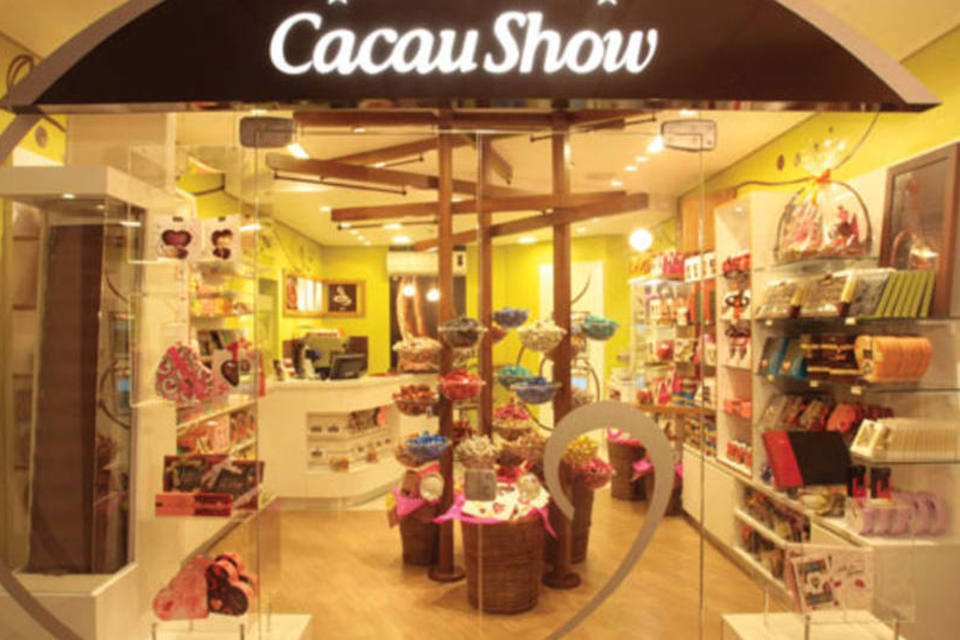 Cacau Show: rede de lojas de chocolates é a maior franquia do Brasil (Divulgação)