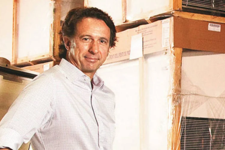Eduardo Moreira Caio, da Metalfrio: 400 000 milhas acumuladas em voos apenas no ano passado (Paulo Vitale/EXAME.com)