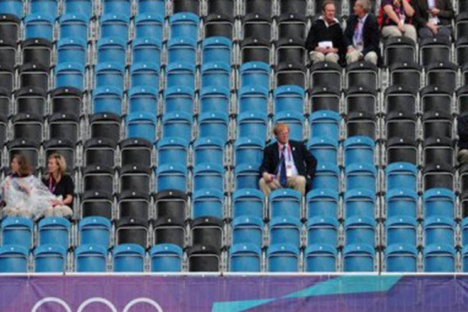 Olimpíadas: assentos vazios causam a volta de venda diária
