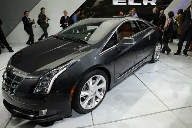 O Cadillac ELR Coupe: o primeiro carro elétrico da marca está sendo vendido com desconto de 35% em relação ao seu preço de tabela (David Paul Morris/Bloomberg)