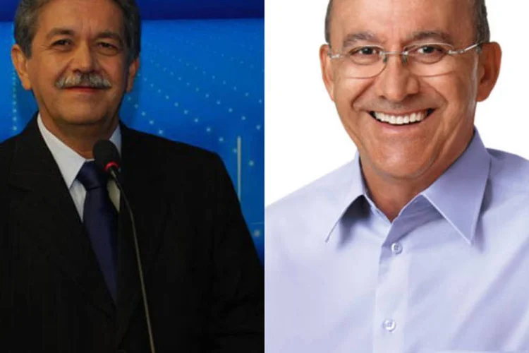João Cahulla, à esquerda, e Confúcio Moura, decidem eleições em Rondônia (Divulgação)