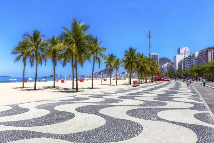 
	Cal&ccedil;ad&atilde;o de Copacabana: a capital fluminense, manteve a coloca&ccedil;&atilde;o registrada em 2014, enquanto S&atilde;o Paulo caiu quatro posi&ccedil;&otilde;es
 (Thinkstock/marchello74)