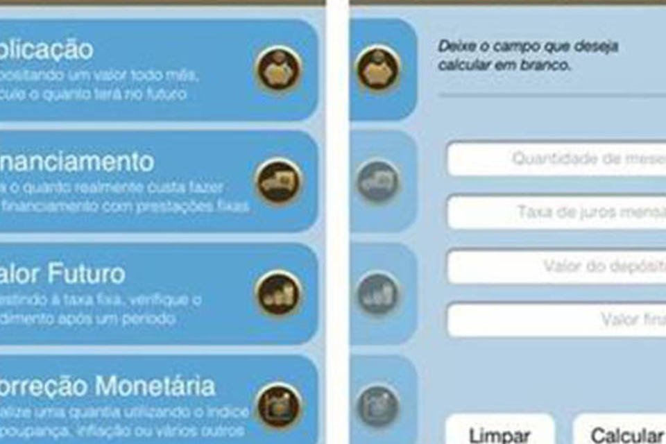 Banco Central lança aplicativo para cálculo de investimentos