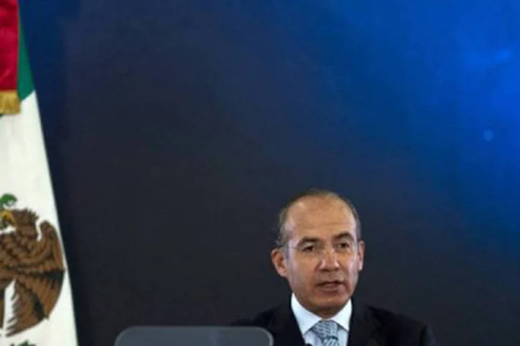 A reforma foi enviada ao Congresso pelo atual presidente, Felipe Calderón
 (Ronaldo Schemidt/AFP)