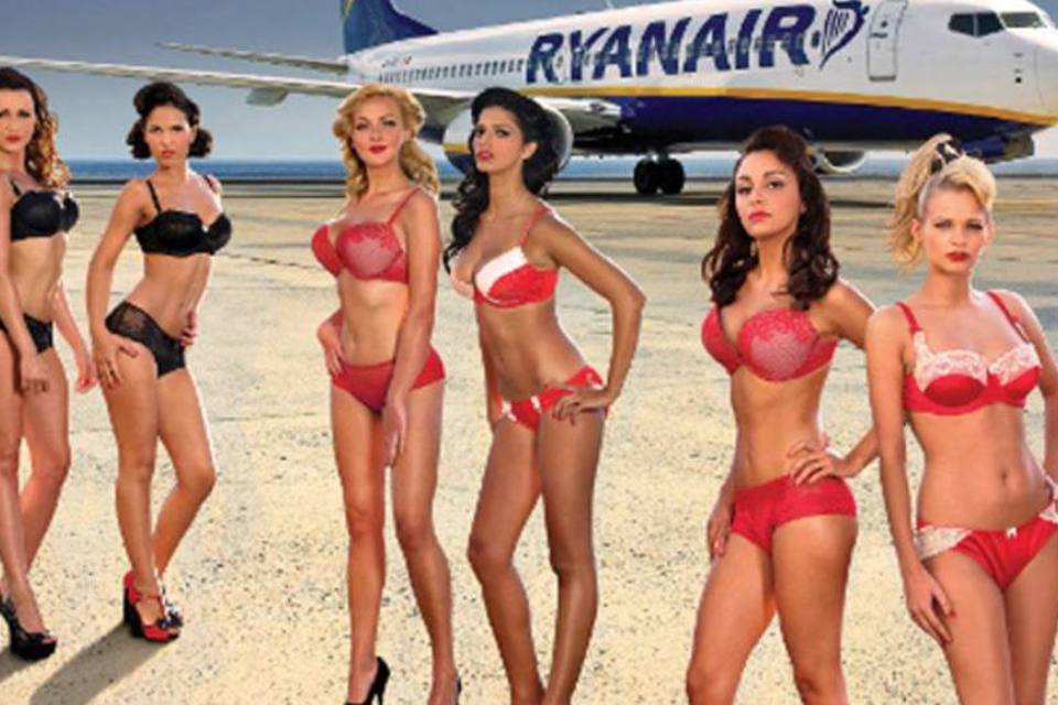 Calendário de companhia de aviação é considerado sexista