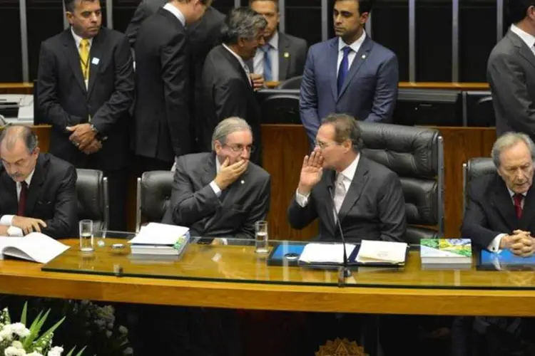 
	Protagonismo no Legislativo ajudou Cunha a ofuscar o fato de que &eacute; um dos alvos da Opera&ccedil;&atilde;o Lava Jato
 (Fabio Rodrigues Pozzebom/Agência Brasil)