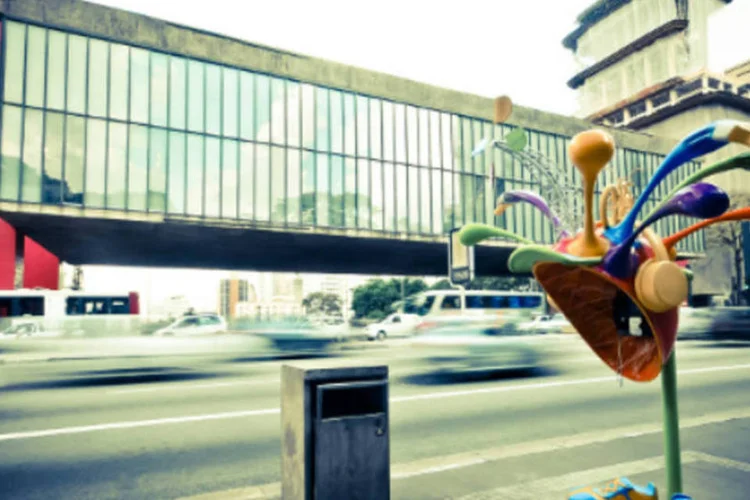 Call Parade na Avenida Paulista: 100 dos 52.000 orelhões paulistanos foram transformados em obras de arte em diversos pontos da cidade (Divulgação)