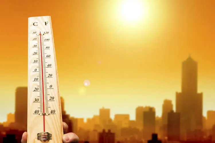 Calor: pelo menos até dia 21, a máximas devem seguir acima dos 30° C (Reprodução/Thinkstock)