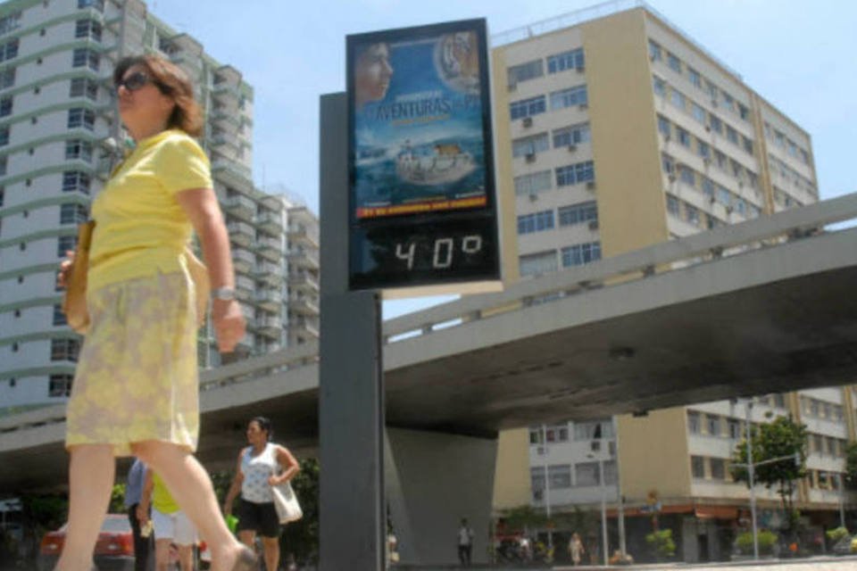 Temperaturas no Rio estão acima das previsões do Inmet