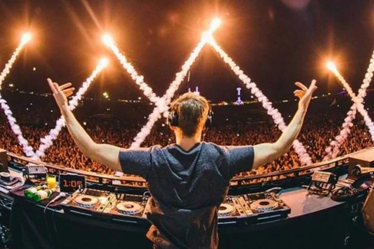 Os reis da música eletrônica (Reprodução/Instagram/Calvin Harris)