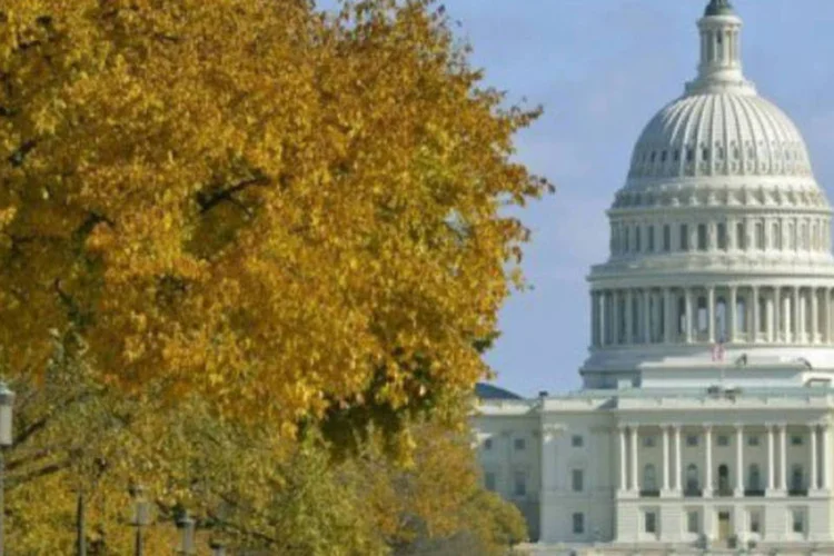 
	C&acirc;mara dos EUA: o Or&ccedil;amento do ano passado, de autoria do representante republicano Paul Ryan, n&atilde;o teria equilibrado o or&ccedil;amento federal por mais de duas d&eacute;cadas
 (Mladen Antonov/AFP/AFP)