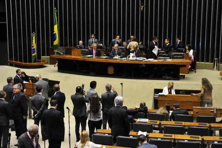 
	C&acirc;mara dos Deputados: na madrugada desta quarta-feira, 17, Cardoso havia dito aos jornalistas que eles poderiam acompanhar a vota&ccedil;&atilde;o
 (Maryanna Oliveira/ Câmara dos Deputados)