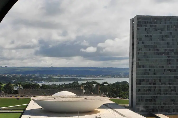 
	Vis&atilde;o lateral da C&acirc;mara dos Deputados
 (Saulo Cruz/Câmara dos Deputados)