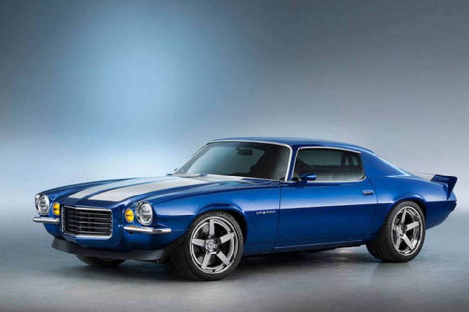 
	Camaro 1970: Chevrolet prepara vers&atilde;o &quot;resto-mod&quot; do Camaro equipado com seu mais moderno V8 para o SEMA Show
 (Divulgação)