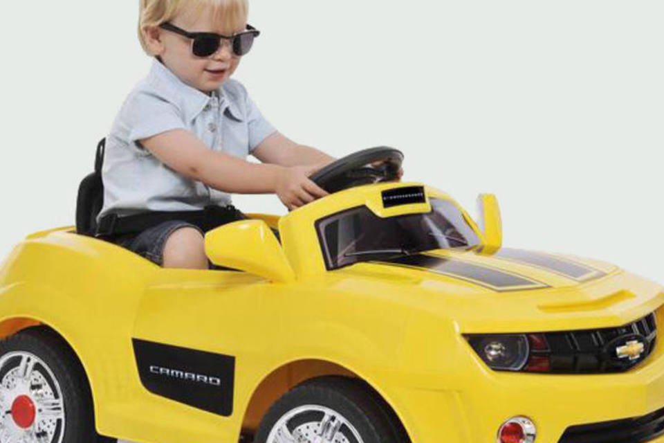 Camaro amarelo ganha versão de R$ 1 mil para crianças