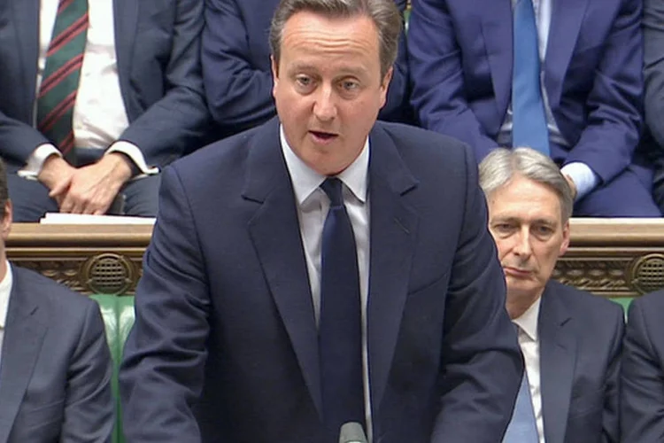 
	David Cameron: inicialmente, a data escolhida para anunciar o substituto de Cameron era de 2 de setembro
 (UK Parliament / Reuters)