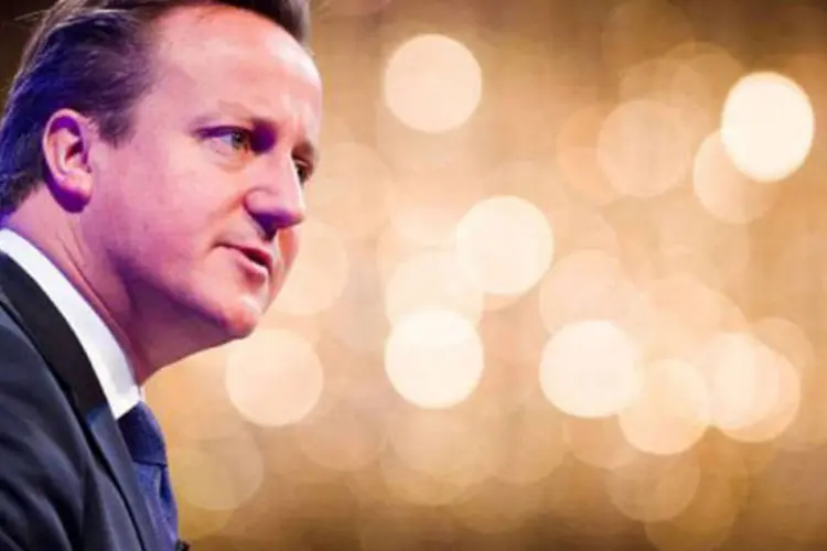
	David Cameron: na semana passada,&nbsp;primeiro-ministro brit&acirc;nico&nbsp;disse que, se for reeleito em 2015, far&aacute; um referendo sobre a perman&ecirc;ncia do Reino Unido na UE
 (Leon Neal/AFP)