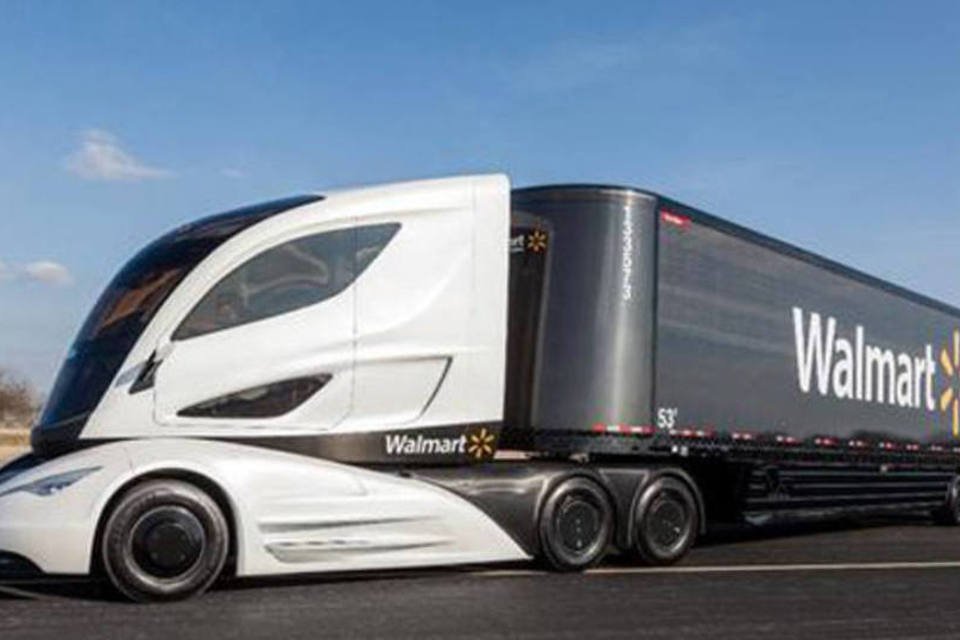 Em fibra de carbono, WAVE é o caminhão do futuro do Walmart