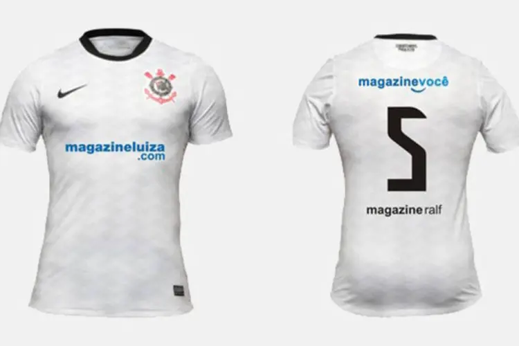 Corinthians: camisa contra o Vasco terá marca do Magazine Luiza (Divulgação)