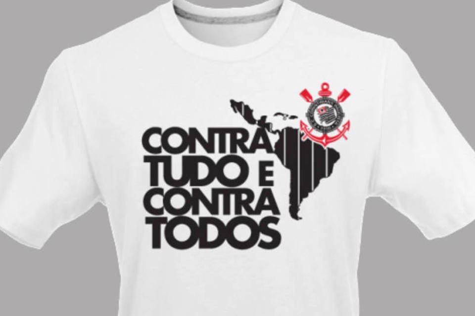 Nike lança camiseta para comemorar taça do Corinthians