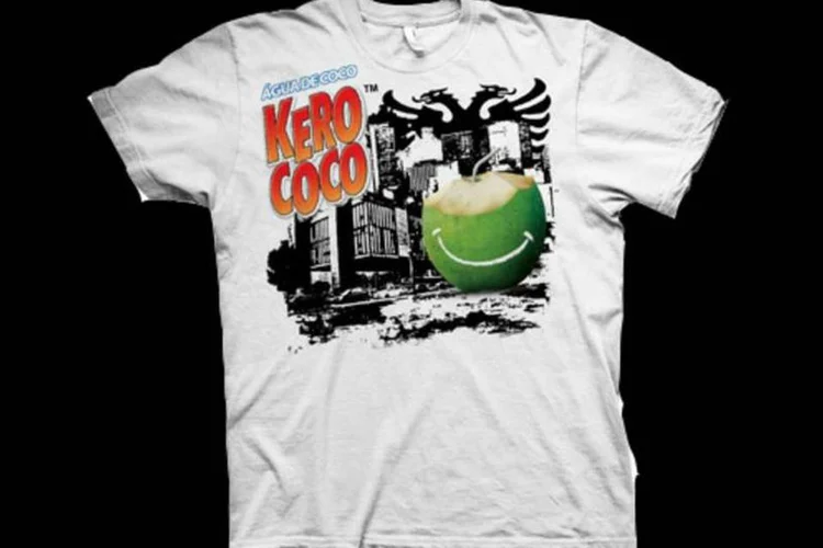 Camiseta da Kero Coco com Cavalera: peça foi apresentada durante o desfile da marca de roupas no São Paulo Fashion Week (Divulgação)