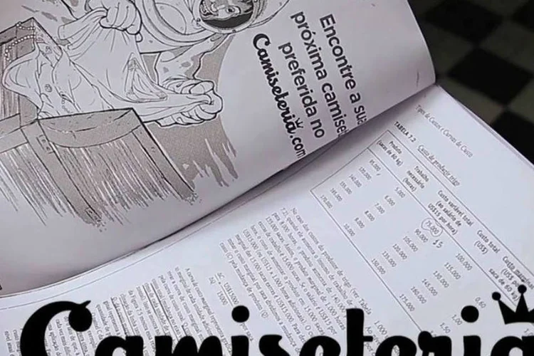Por meio da agência de marketing universitário República, a empresa pagou a xerox de todos os alunos do campus Praia Vermelha da UFRJ (Reprodução)