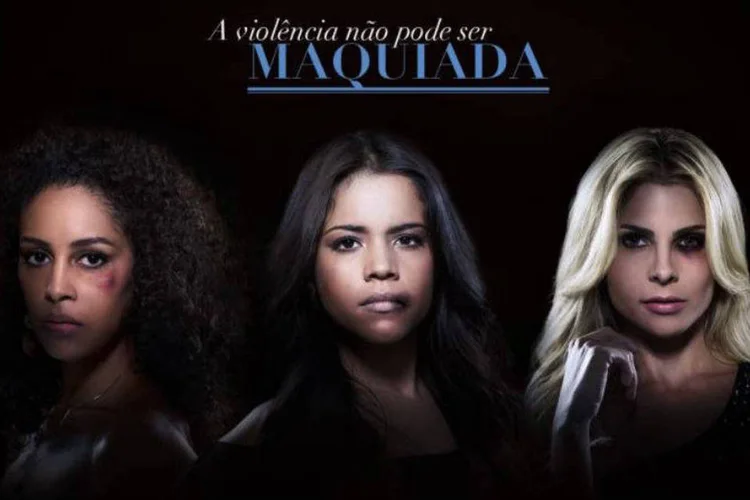Campanha do Instituto Avon  com o objetivo conscientizar a sociedade sobre o combate à violência doméstica no país (Divulgação)
