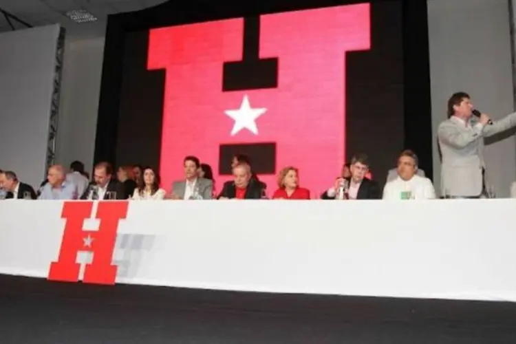 A pré-candidatura de Fernando Haddad foi lançada oficialmente no 18º Encontro Municipal do PT (Heinrich Aikawa/Instituto Lula)