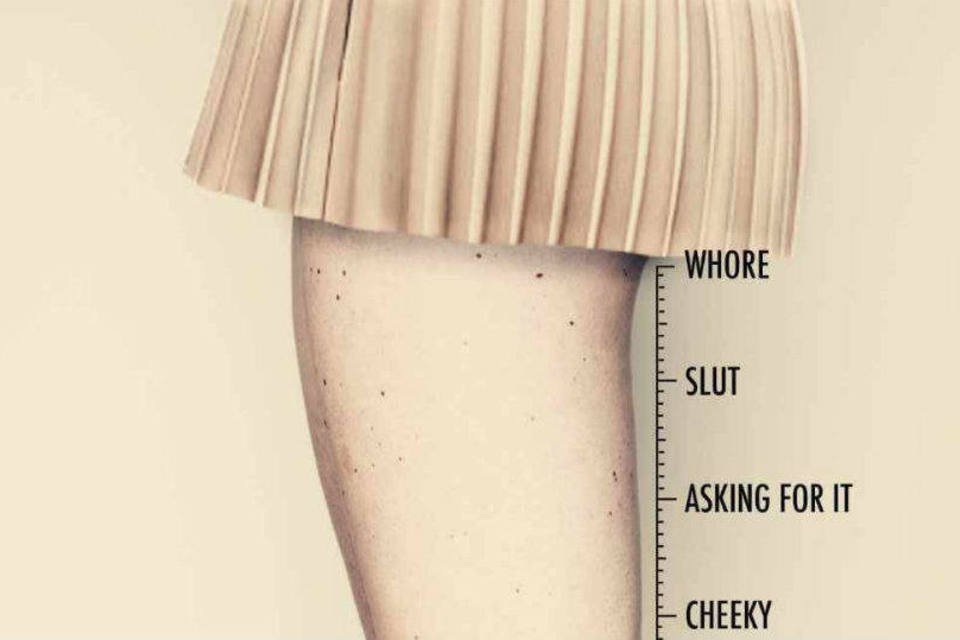 "Não meça o valor de uma mulher por suas roupas"