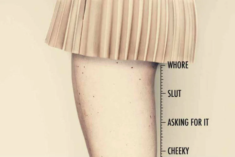 Campanha da Terre des Femmes: "não meça o valor de uma mulher por suas roupas" (Divulgação)