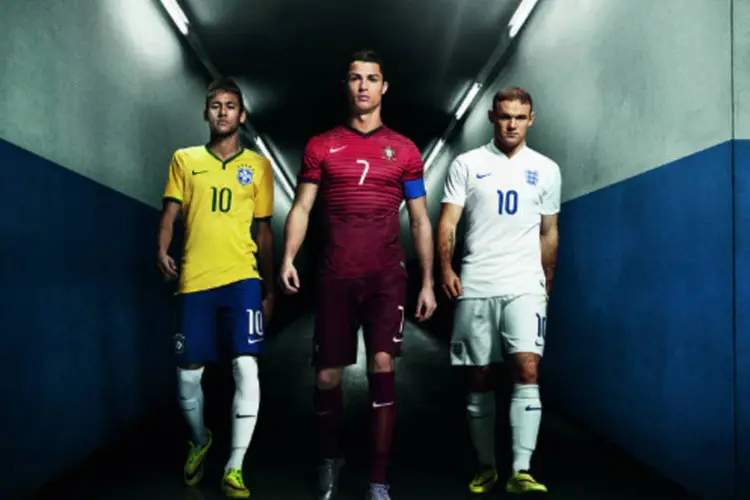 
	Campanha da Nike mostra estrelas: Neymar, Cristiano Ronaldo e Wayne Rooney
 (Reprodução/YouTube/nikefutebol)