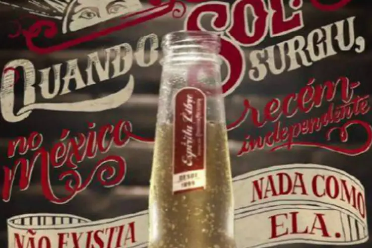 Cerveja Sol Premium: a marca passa por um processo de expansão global (Reprodução/YouTube/Sol)
