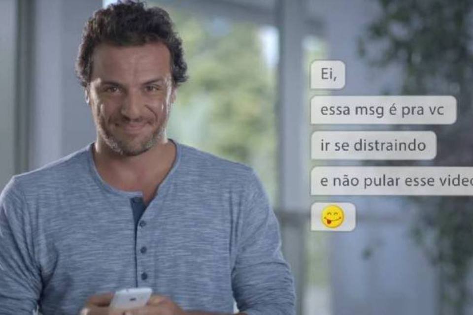 Tim usa linguagem de WhatsApp em comercial de TV