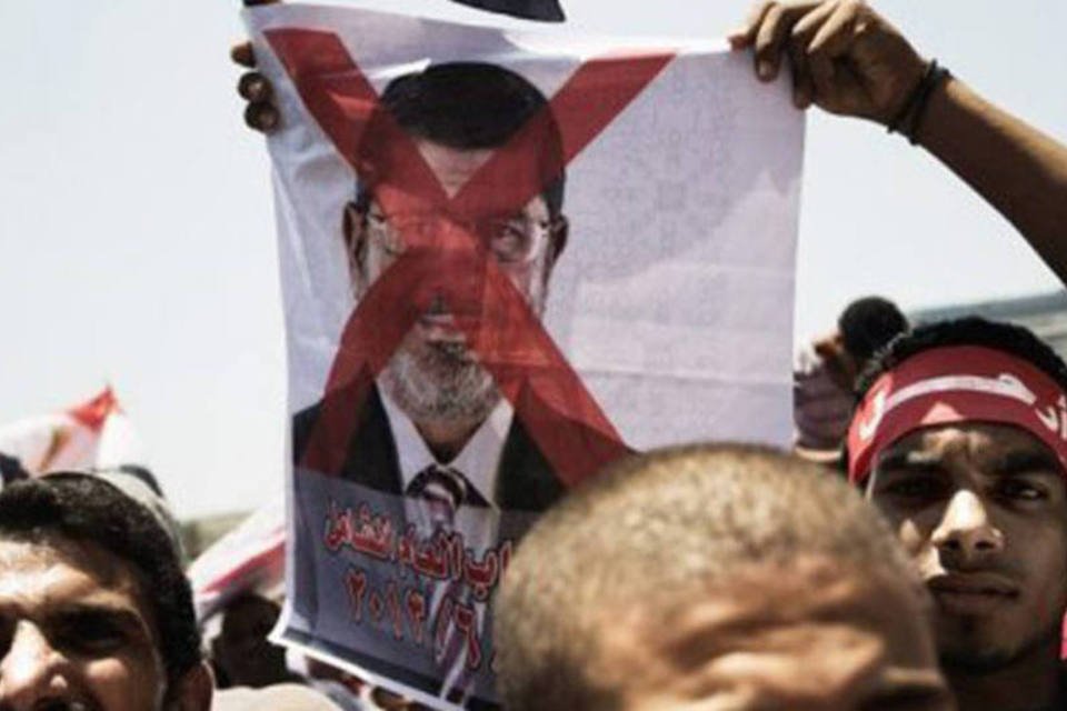 Protesto contra o presidente Mohamed Mursi no Cairo (©afp.com / Gianluigi Guercia)