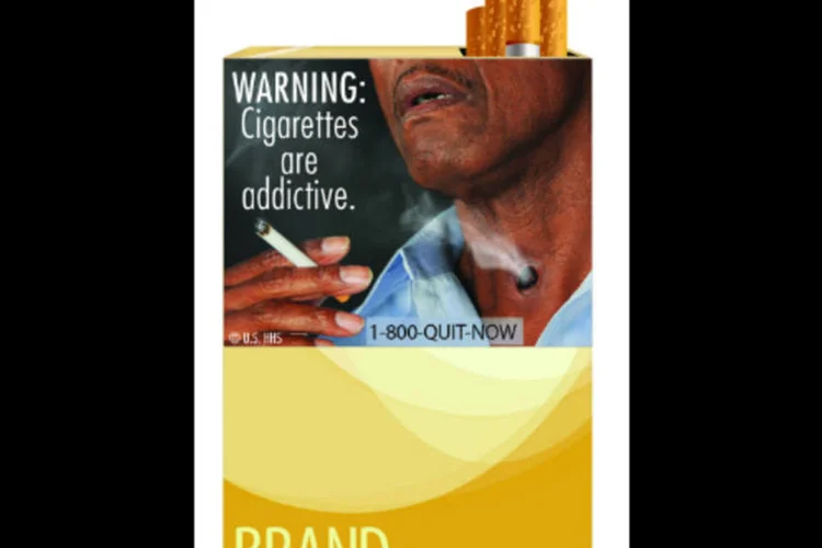 Campanha anti-fumo - Estados Unidos (FDA/Divulgação)