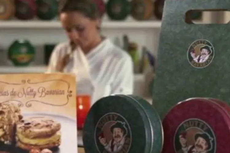 Campanha de Natal de Nutty Bavarian: o filme é estrelado pela chef Carole Crema (Reprodução/YouTube)