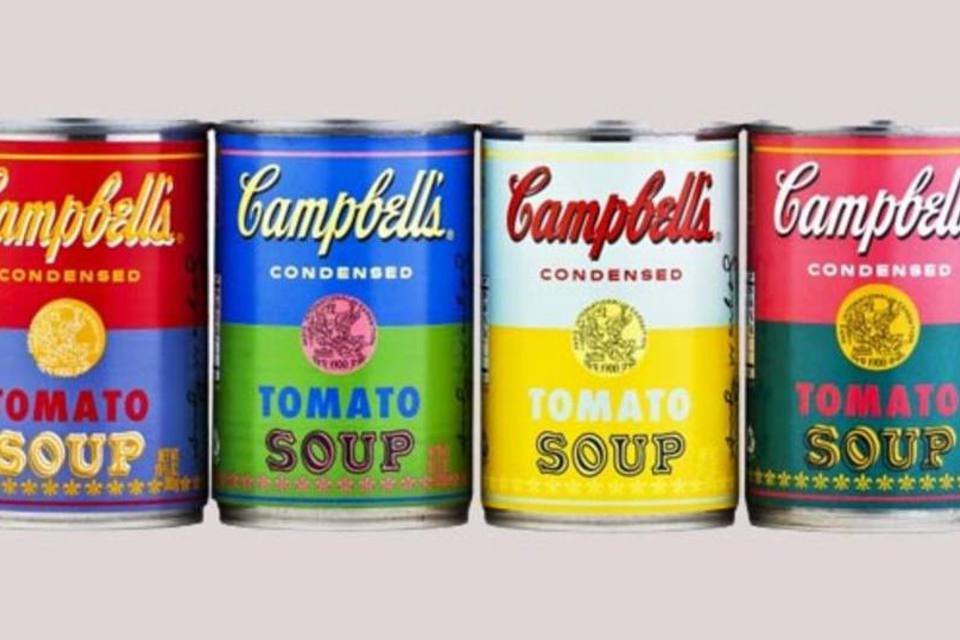 Campbell's lança edição limitada inspirada em Warhol