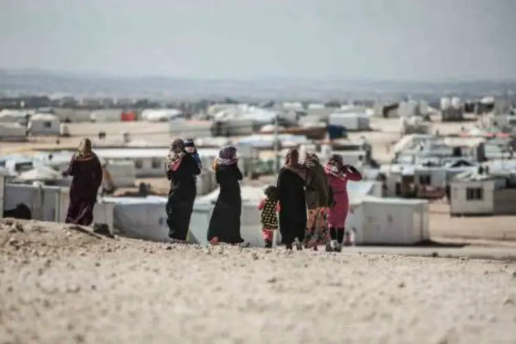
	Campo de Zaatari, na Jord&acirc;nia, que abriga mais de 80 mil refugiados s&iacute;rios: o relat&oacute;rio mostra que as necessidades humanit&aacute;rias cresceram 30% em 2014, em compara&ccedil;&atilde;o com o ano anterior
 (Oxfam/ Pablo Tosco)