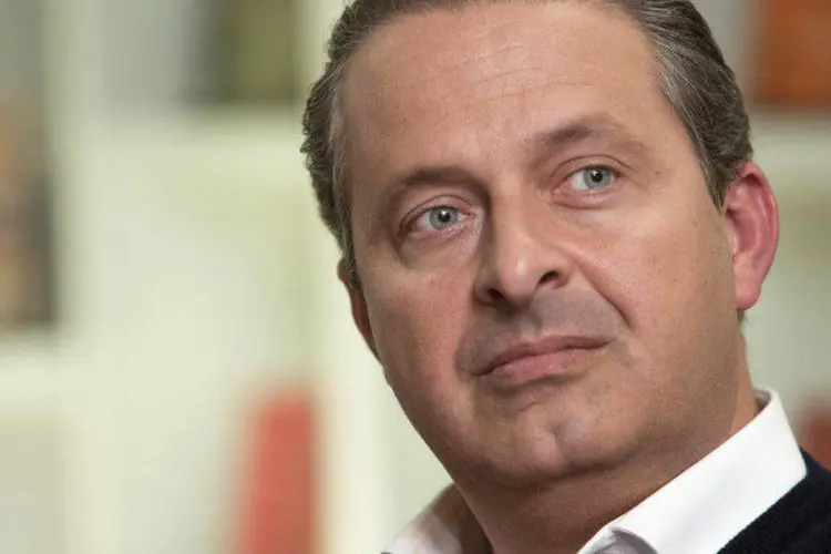 O candidato Eduardo Campos, que morreu em acidente aéreo nesta quarta-feira (Divulgação/PSB)