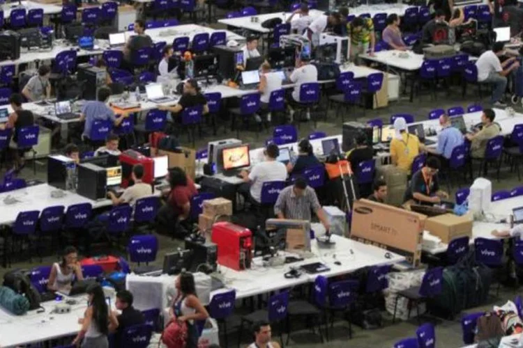 Computadores na Campus Party (Cristiano SantAnna/Campuspartybrasil/Flickr)