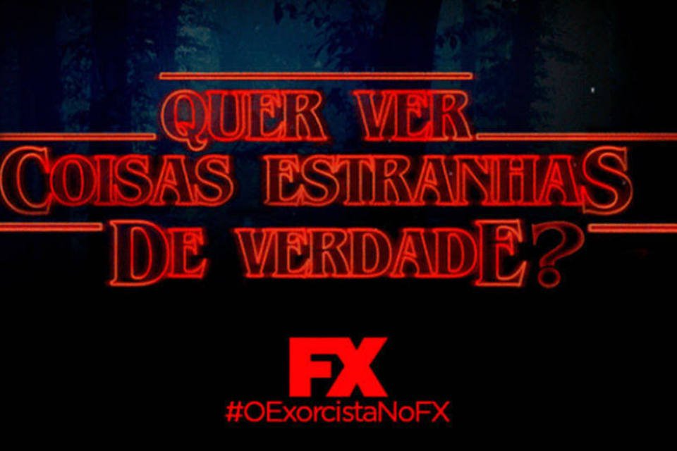 Canal FX provoca Stranger Things, da Netflix