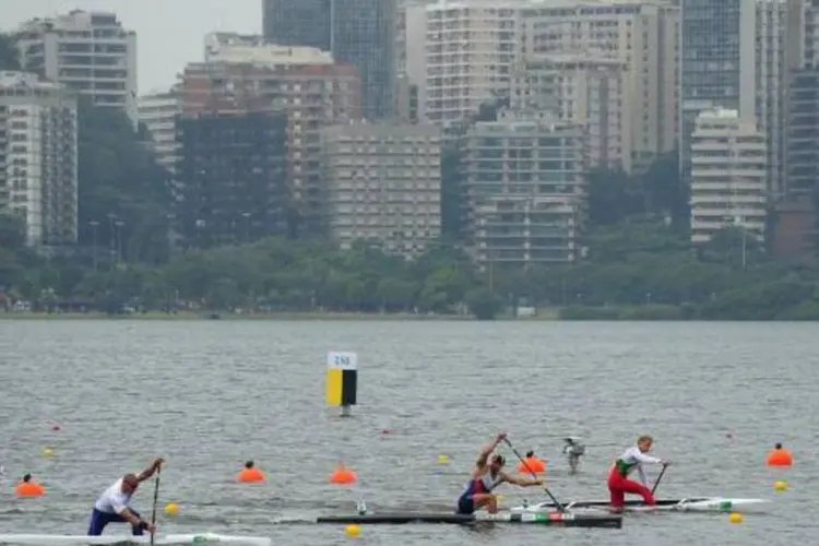 
	O Desafio Internacional de Canoagem Velocidade, evento-teste para os Jogos Ol&iacute;mpicos e Paral&iacute;mpicos Rio 2016, recebeu 180 atletas de 30 pa&iacute;ses
 (Fernando Frazão/Agência Brasil)