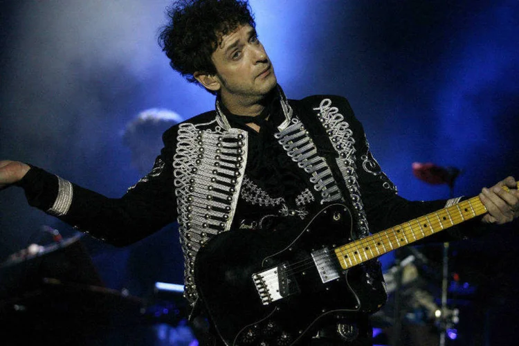 Gustavo Cerati em show: Cerati é uma"lenda do rock nacional", disse Cristina Kirchner (Tomas Bravo/Reuters)
