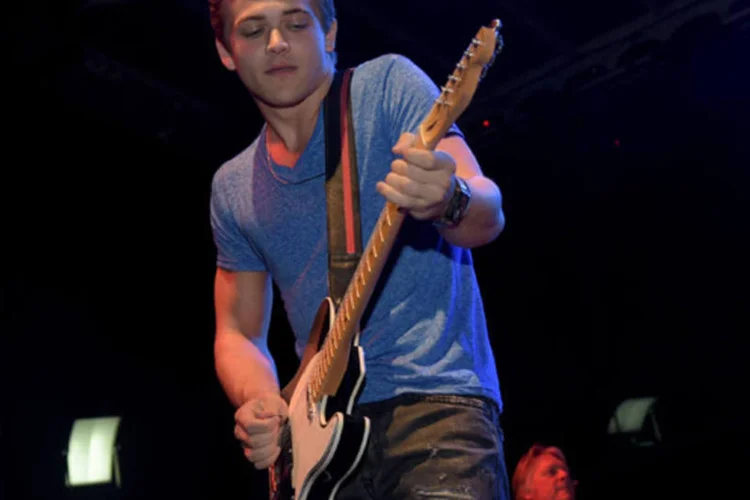 Hunter Hayes durante apresentação no festival Music City Food + Wine, em Nashville, no Tennessee (Rick Diamond/Getty Images for Music City Food + Wine Festival)
