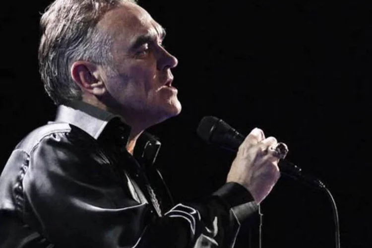 Cantor britânico Morrissey durante show em Festival em Viña del Mar, em fevereiro de 2012 (Eliseo Fernandez/Reuters)